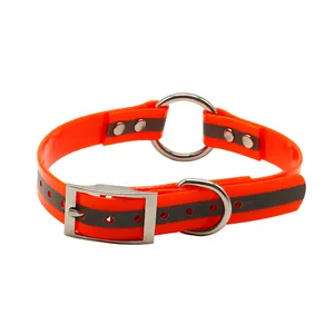 Manufacturer's Wholesale Custom TPU Puppy SunGlo Reflective Collar Lights Solid Ribbon Available Different Sizes Colors Cats Pet