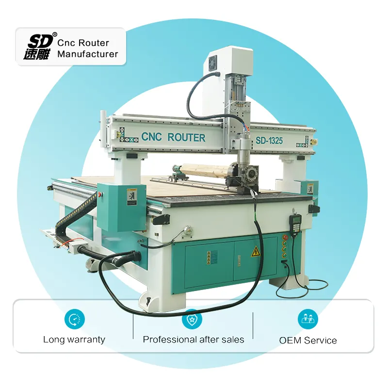 4x8 ft中国木彫り機1325 CNCルーター価格
