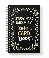 Carnet de notes spirale « Carte-cadeau de survie universitaire » – Journal de remise en main de la diplôme pour les premiers années universitaires