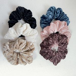 Coleteros de Tela Estilo Europeo con Adornos, Accesorio Elástico Moderno para Niñas, Decoración Dulce para el Cabello - Venta al por Mayor - Product Image 2