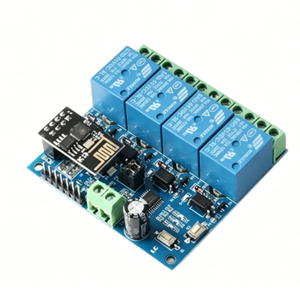 สวิตช์ควบคุมระยะไกลสำหรับบ้านอัจฉริยะ ac/dc แหล่งจ่ายไฟ ESP8266รีเลย์ WIFI 4ทาง5V 12V IOT - Product Image 1
