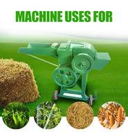 Trituradora de madera industrial súper resistente de 1000 kg/h, maquinaria forestal de procesamiento de alimentos para animales con motor diésel/a gasolina eficiente