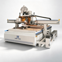 Centro de Mecanizado CNC para Madera, Router de Madera de 3 Ejes, Máquina de Grabado y Tallado ATC, 1325x2500mm, 11KW, Alta Velocidad