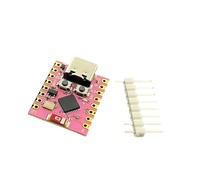 Papan Pengembangan Esp32-c3 Papan Pengembangan Esp32 Supermini Papan Pengembangan Esp32 Warna Hitam/Pink