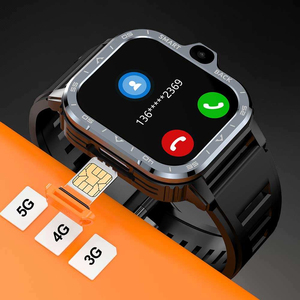 Reloj Inteligente Android 4G con Tarjeta SIM, GPS, WiFi, Pantalla IPS, Respuesta de Llamadas, IP67, Gel de Sílice, Monitor de Actividad Física, Monitor de Sueño, Unisex, Moderno - Product Image 4