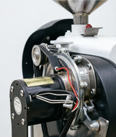 Machine à décortiquer les grains de café séchés à double moteur, capacité de traitement constante de 50 kg/h, conception économe en énergie