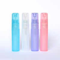 Botol Parfum Mini Portabel Plastik PP Grosir 3ml 5ml 10ml Botol Semprot Kosong Isi Ulang Tipe Pompa Segel