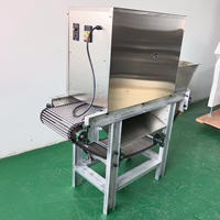 Éplucheur d'ail entièrement automatique de type chaîne à haut rendement commercial à grande échelle