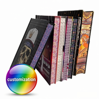 Impression de livres personnalisés en Chine, reliure rigide, bord pulvérisé, impression offset couleur, logo personnalisé, édition auto-éditee