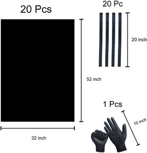 ถุงขยะสีดำแบบหนาพิเศษ ทนทาน ใช้งานหนัก สำหรับงานอุตสาหกรรม ป้องกันการฉีกขาด ป้องกันการรั่วซึม ใช้ได้หลากหลายวัตถุประสงค์ - Product Image 5