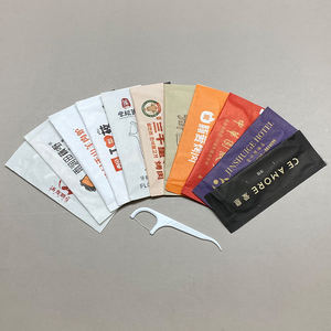 Bâtonnet de soie <span class=keywords><strong>dentaire</strong></span> personnalisé avec logo, emballé individuellement, en plastique jetable, pour restaurant - Product Image 3