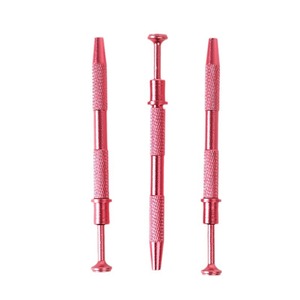 Dr. Pinzas para Pestañas Gigantes de Aleación de Aluminio Rosa, Agarre de Precisión, Herramienta para Manualidades DIY - Product Image 2