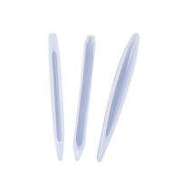 Moule en silicone pour stylo de papeterie, outil de fabrication artisanale DIY, moules en silicone pour décoration, moule en silicone pour fondant, moule 3D