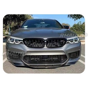 Spoiler de pare-chocs avant, diffuseur, séparateur, noir brillant, pièce de modification pour BMW M5 F90 2017+, accessoires auto - Product Image 5