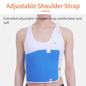 Faja de Soporte Torácico Ajustable para Reducir el <span class=keywords><strong>Dolor</strong></span> <span class=keywords><strong>en</strong></span> la Caja Torácica, Cinturón de Protección para <span class=keywords><strong>Costillas</strong></span> Doloridas o Dislocadas - Product Image 2