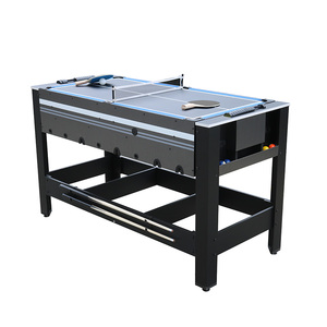 Table <span class=keywords><strong>multi</strong></span>-<span class=keywords><strong>jeux</strong></span> pivotante 4 en 1-Ensemble de tables de <span class=keywords><strong>jeux</strong></span> combinées 54 "pour enfants, adultes-Table de sport d'arcade intérieure et extérieure - Product Image 4