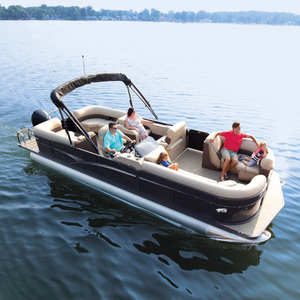 <span class=keywords><strong>Bateau</strong></span> ponton <span class=keywords><strong>de</strong></span> luxe Kinlife en aluminium et fer, 18, <span class=keywords><strong>19</strong></span>, 20-21, 24, 25, 27 <span class=keywords><strong>pieds</strong></span>, 10, 12 personnes, vente en Chine, sports nautiques personnalisés - Product Image 1