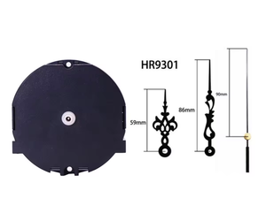 Mecanismo de Reloj de Mesa Redondo Pequeño y Delgado de 50 mm de Diámetro, Movimiento de Reloj de Juguete - Product Image 6