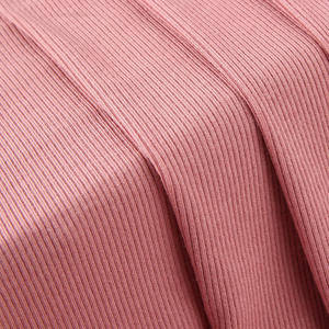 Tela de Punto Acanalado de Poliéster 100% Personalizada 1*1 4*2 3*2 para Prendas Deportivas - Product Image 4