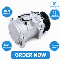 Auto-Klimaanlagenkompressor für Toyota Tacoma 2.7 4.0 V6 2005-2015 OE 88320 04060 0610221 10348090 7PK Riemenscheibe 120mm