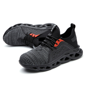 Entrepôt de sécurité à la mode Bottes de sécurité en cuir Chaussures en gros Fabricant de chaussures personnalisé Chaussures de sécurité fonctionnelles - Product Image 3