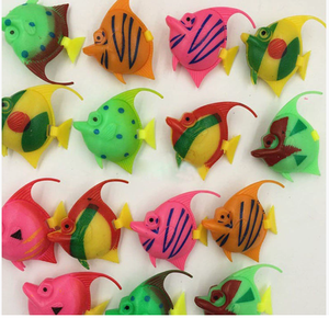 Mini DIY Plastic Craft Eco-Friendly Decorações Home-Hot <span class=keywords><strong>Sale</strong></span> Starfish Oceano Peixe Camarão planta aquática para sala de estar Fish Tank - Product Image 2