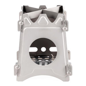 Poêle à bois de camping en gros, portable, pliable, léger, en titane, pour la randonnée et la survie en extérieur - Product Image 3