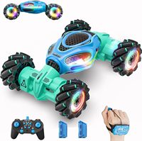 NOUVEAU 1611 PRO 2.4Ghz Voiture télécommandée 4x4 à l'échelle 1:18, véhicule de cascades, contrôle par montre, voiture RC pour enfants, cadeaux, 2 piles incluses