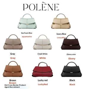 Nouveauté : Sac fourre-tout vintage en cuir véritable pour femme, sac à main carré tendance à deux anses, sac à bandoulière pour la vie quotidienne - Product Image 3