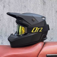 Casque intégral de moto tout-terrain pour hommes et femmes, karting, casque de rallye en descente pour VTT