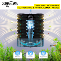 Seaoura SR-703 Submersible Bio Filter dengan Bola Media Keramik yang Dapat Diganti & Spons yang Dapat Dilepas untuk Memurnikan Air Akuarium.