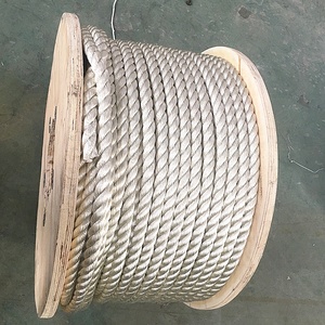 Nhà Máy Hàng Hải Nguồn Cung Cấp <span class=keywords><strong>3</strong></span> Sợi 100% Nylon Sợi Dây Thừng 20Mm 16 18 26 32 28Mm Sợi Dây Thừng Tàu Câu Cá Twine Thuyền Trailer Nhà Thuyền Phao - Product Image 3
