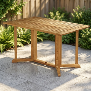 BBQ Camping Picnic Reqtangular <b>Folding</b> <b>Table</b> Garden Furniture - Product Image 2