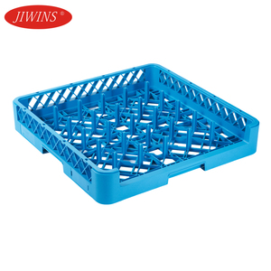 Portabicchieri Quadrato Blu di Alta Qualità con 36 Scomparti, <span class=keywords><strong>Scolapiatti</strong></span> in Plastica Sostenibile per Bicchieri da Vino - Product Image 3