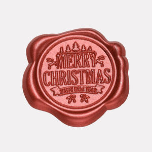 Sceaux de cire de Noël Suidis 2g, autocollants d'étanchéité pour enveloppes en feuille plastique, décorations de fêtes - Product Image 4