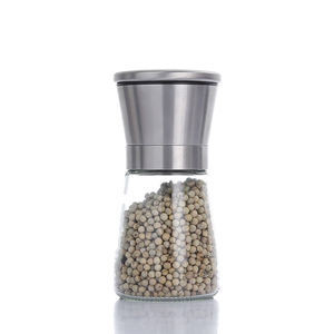 Moulin à poivre manuel double tête SYH1355 2-en-1 en métal réglable pour herbes et épices (sel et autres) - Vente en gros - Product Image 2