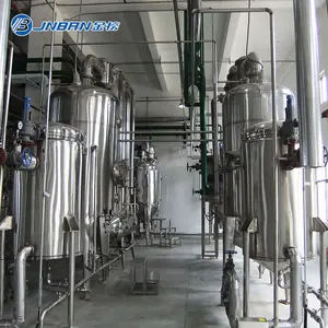 Equipamento do concentrador do evaporador do vácuo do efeito único para o álcool