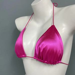 Traje de Baño de Diseño Personalizado, Marca Privada, Bikini Sexy para Mujer, Micro Bikini Sólido, Traje de Baño para Mujer - Product Image 3