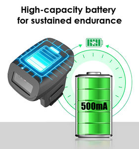 Lecteur de codes-barres 2D CMOS Effon FS03, <span class=keywords><strong>scanner</strong></span> d'anneau Android, noir, USB 32 bits, stockage, entrepôt, express - Product Image 6