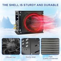 Climatiseur TELCOOL 24V, climatiseur électrique DC pour excavatrices, remorques, petits camions, camping-cars, fourgonnettes, camions