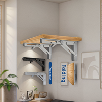 Zuogang Triangle Klapp regal halterung L Winkel Wand montage Regal Metall Klapptisch halterungen