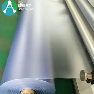 Chinesische Fabrik Kunststoff transparente matte PVC-Rolle für Visitenkarten