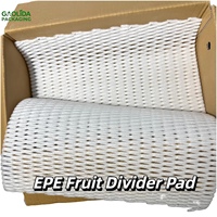 Feuille de mousse EPE perforée de qualité alimentaire pour la protection des fruits, coussin de protection pour pommes, poires, raisins, doublure d'emballage