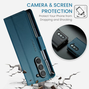 Funda Cartera de Cuero Multifuncional CaseMe <span class=keywords><strong>023</strong></span> con Diseño Ejecutivo para <span class=keywords><strong>Samsung</strong></span> <span class=keywords><strong>Galaxy</strong></span> Z Fold 6 7 8 5G, Venta al Por Mayor - Product Image 6
