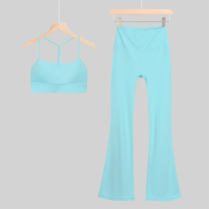 Conjunto de Yoga Profesional para Mujer 2025, Diseño de Alta Calidad, Transpirable, con Patrón Sólido, Precio Razonable, Tallas Grandes para Damas - Product Image 5