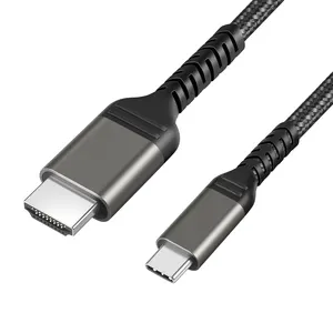 공장 OEM HDMI 1.4 케이블 4K 30hz 고속 타입 C to HDMI 케이블