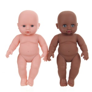 Muñeca Africana Negra de Vinilo de 30 cm, Simulación de Bebé Recién Nacido, Juguete Educativo Temprano para Padres e Hijos - Product Image 4