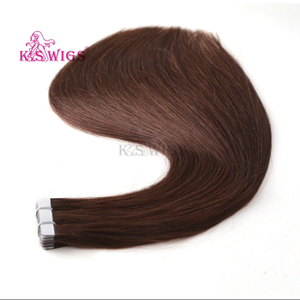 Extensions de cheveux classiques à bandes adhésives, cheveux humains vierges Remy, USA Walker Tape, hypoallergéniques, imperméables, plusieurs couleurs, largeur personnalisée 12-40 - Product Image 5
