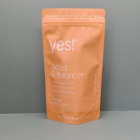 Sachet Doypack en film composite d'aluminium mat coloré pour l'emballage de snacks, café et thé ; Sac refermable de qualité alimentaire sur mesure