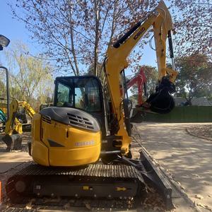 รถขุดไฮดรอลิกขนาดเล็ก Kobelco SK55 SRX มือสองจากญี่ปุ่น น้ำหนัก 5.5 ตัน เครื่องยนต์ Yanmar รุ่นปี 2023 คุณภาพสูง ชั่วโมงการใช้งานต่ำ มีสินค้าในสต็อก - Product Image 2